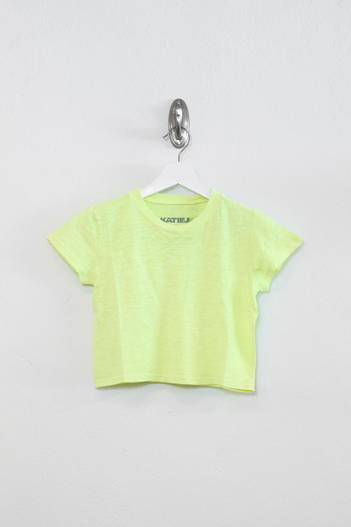 Neon Fearless Crop Tee Tweens KatieJ NYC X Large