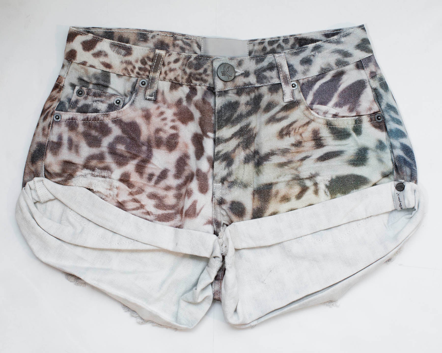 One teaspoon best sale leopard shorts