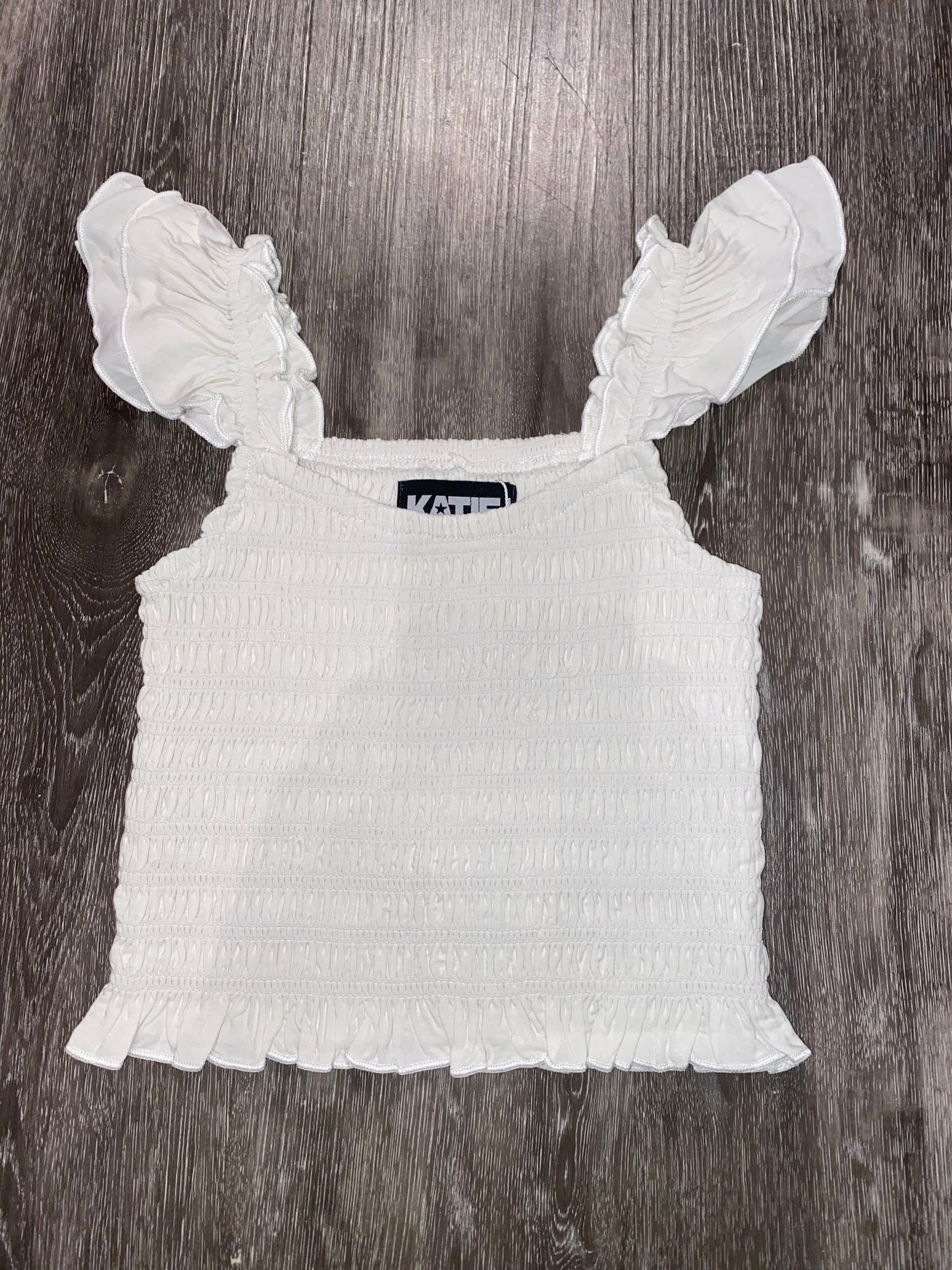 Winter White Joanna Top Tween