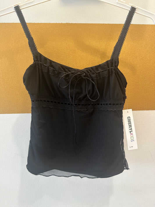 Tween Black Mila Top