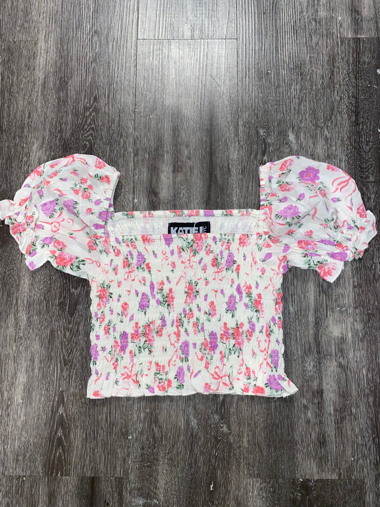 Marlee Top Pink Floral Tween