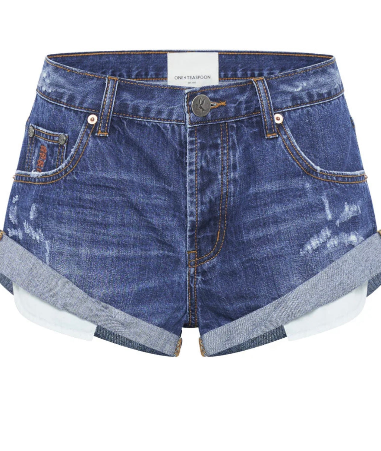 Bluemoon Bandit Low Waist Denim Short