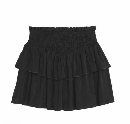 Black Junior Brooke Skirt