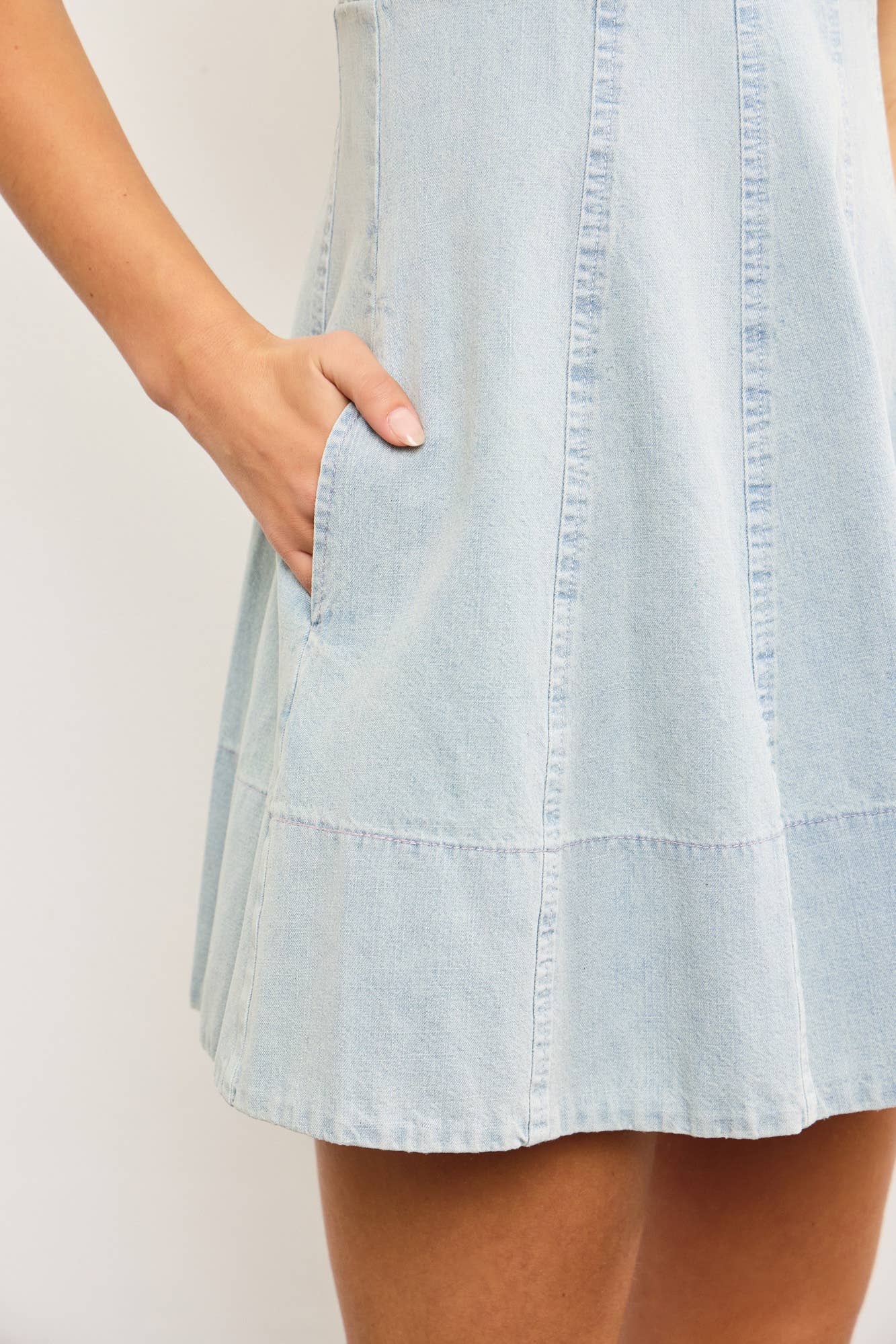 Denim Mini Dress