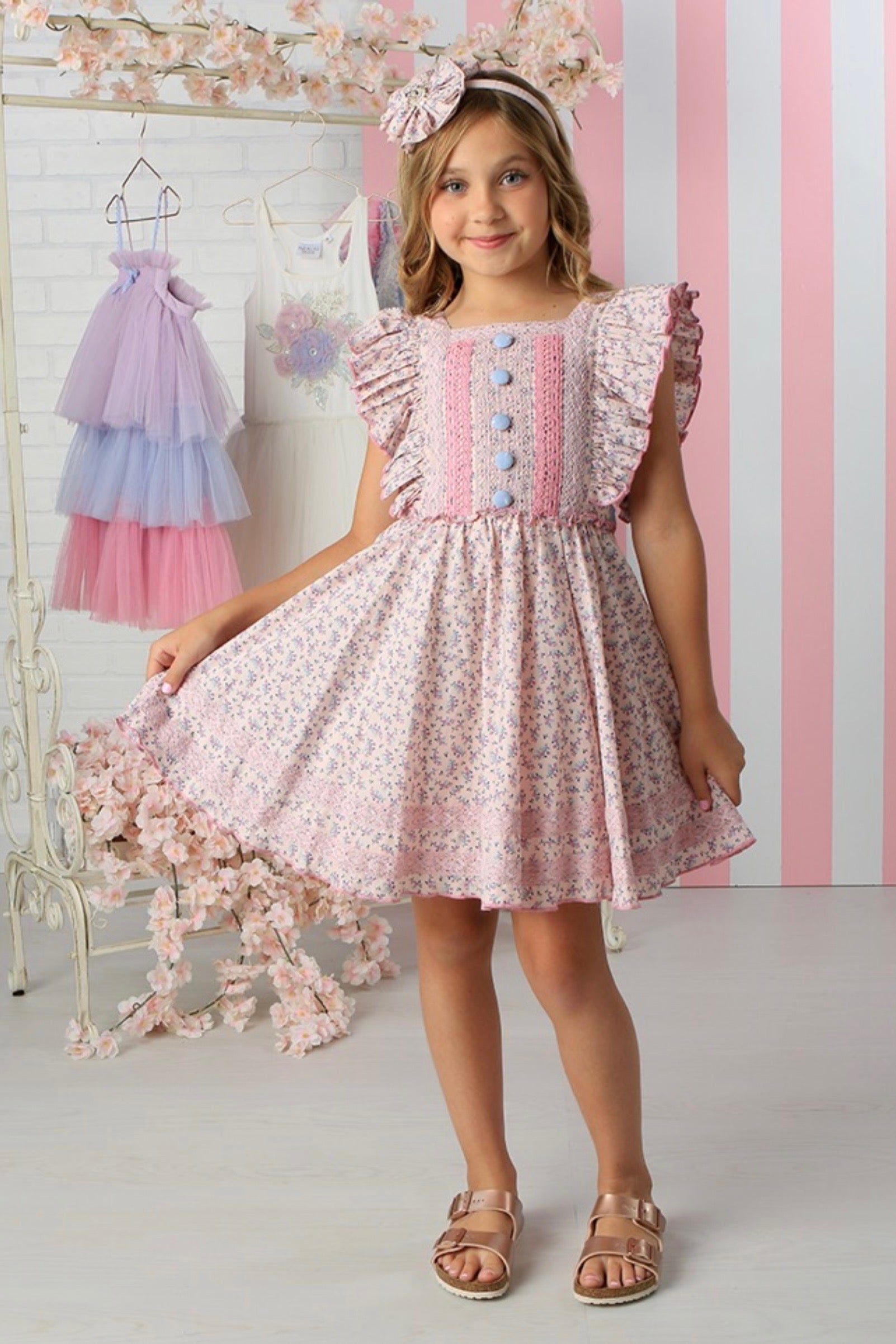 Pink dresses cheap for tweens