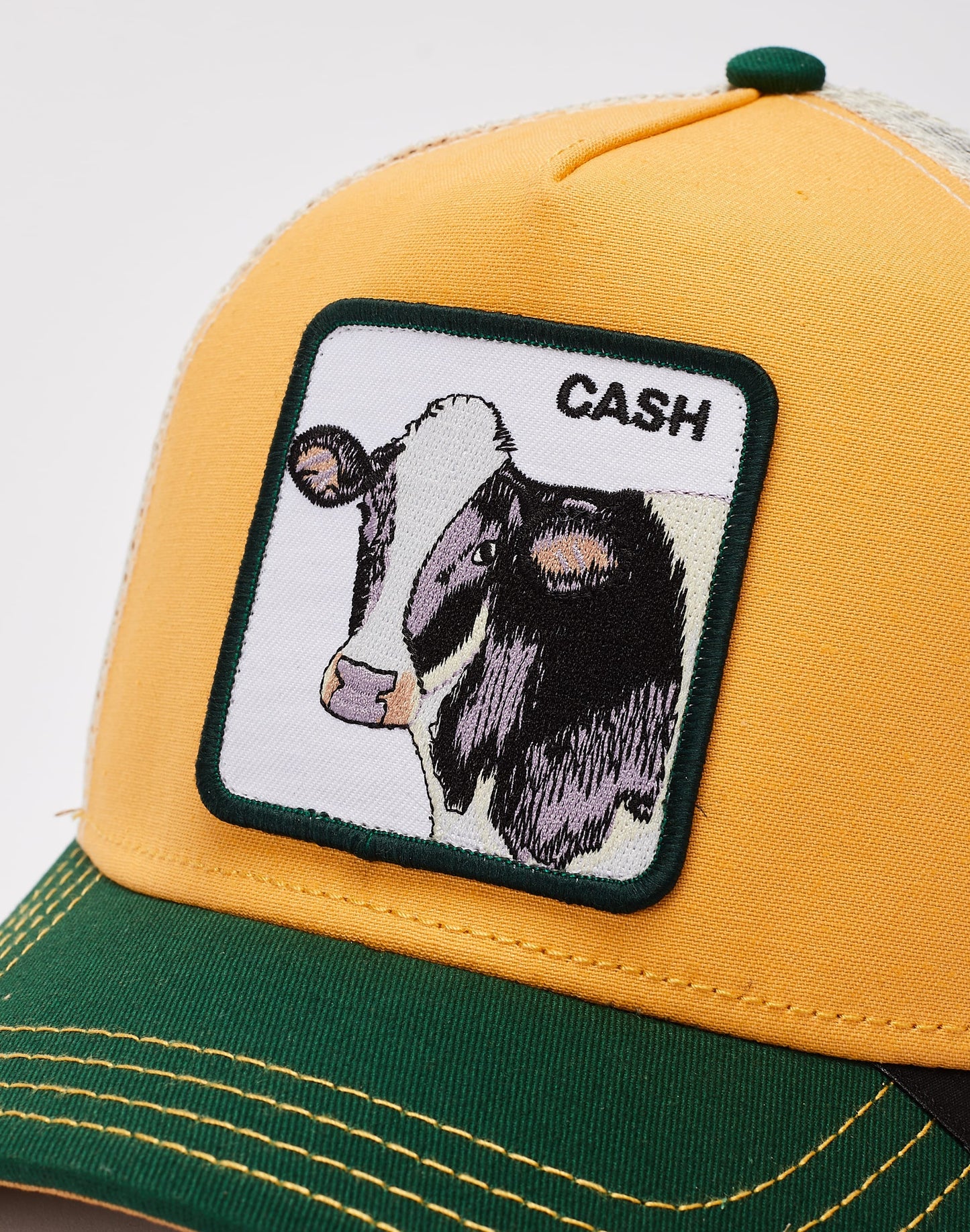 The Cash Cow Yellow Trucker Hat - Goorin Bros